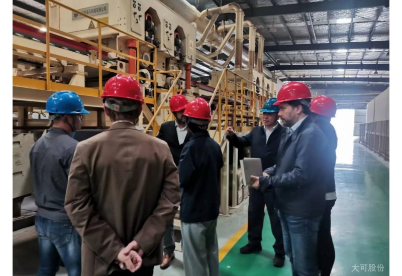 西班牙客户参观考察cq9电子平台网站